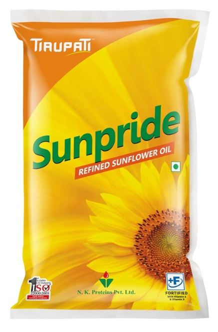 TIRUPATI SUNPRIDE SUNFLOWER OIL 1 ltr