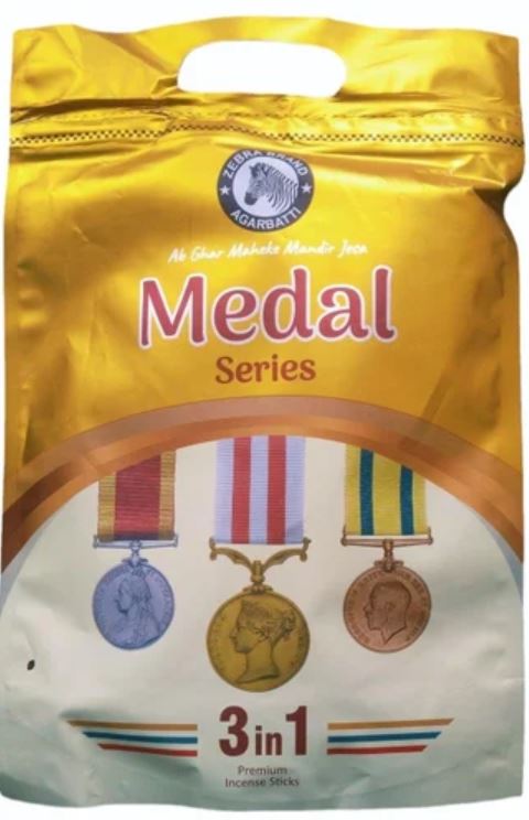 ZEBRA BRAND MEDAL SERIES AGARBATTI 375 gm